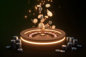 88DF Slots — Thousands of thrilling machines await A woman smiling by bright slot machines showing lucky symbols, showcasing the exciting slot offerings at 88DF.